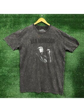 Van Morrison What's It Gonna Take? Rock Mineral Wash T-Shirt Size Extra Large